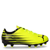 Attacanto II FG/AG scarpa da calcio in ecopelle giallo nero | Boscaini Scarpe