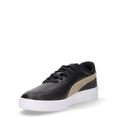 Court Lally Topcat sneaker in ecopelle nero beige | Boscaini Scarpe