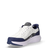 Contour Foam sneaker slip ins in tessuto trapuntato ed ecopelle bianco navy | Boscaini Scarpe
