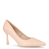 Decollete a punta in ecopelle beige | Boscaini Scarpe