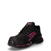 Michelle ESD S1PS FO SR scarpa antinfortunistica in nylon nero rosa | Boscaini Scarpe