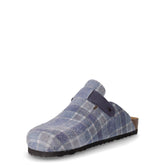 Ciabatta in pelle blu scozzese | Boscaini Scarpe