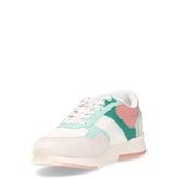Sneaker bianco menta rosa | Boscaini Scarpe