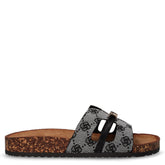 Ciabatta aperta in tessuto nero - TOO LIKE | Boscaini Scarpe