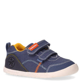 Sneaker in tessuto bambino blu giallo - Sneakers Bambino | Boscaini Scarpe