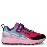 Sneaker in tessuto GoreTex bambina fuxia acquamarina | Boscaini Scarpe