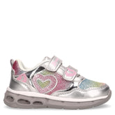 Sneaker con luci bambina silver multicolor - Scarpe Bambina | Boscaini Scarpe