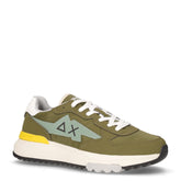 Niki 2.0 Solid sneaker in pelle e tessuto militare - SUN68 UOMO | Boscaini Scarpe