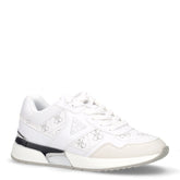 Sneaker in tessuto ed ecopelle bianco grigio - GUESS DONNA | Boscaini Scarpe