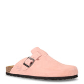 Ciabatta in pelle nude rosa | Boscaini Scarpe