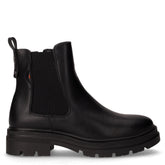 Stivaletto in pelle con zip nero | Boscaini Scarpe