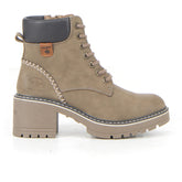 Polacchino casual con tacco taupe - Mid Season Sale Donna | Boscaini Scarpe