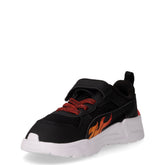 Trinity 2 LT Sparks sneaker in tessuto ed ecopelle bambino nero papaya | Boscaini Scarpe