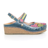 Facscineo sandalo con zeppa jeans - Sandali Donna | Boscaini Scarpe