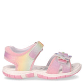 Fecola sandalo in ecopelle bambina multicolor | Boscaini Scarpe