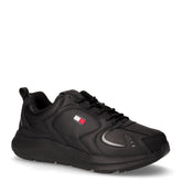 LTH Runner sneaker in ecopelle e pelle nero | Boscaini Scarpe