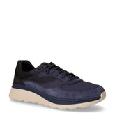 Spherica Actif X1 sneaker in pelle scamosciata e tessuto blu nero | Boscaini Scarpe