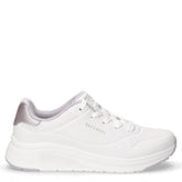 Uno Lite 2 sneaker in ecopelle bianco lilla | Boscaini Scarpe