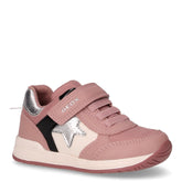 Rishon girl sneaker da bambna in ecopelle rosa - Scarpe Bambina | Boscaini Scarpe