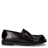 Mocassino in pelle nero | Boscaini Scarpe