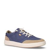 Groove sneaker in tessuto blu taupe | Boscaini Scarpe