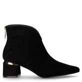 Tronchetto in ecopelle scamosciata nero | Boscaini Scarpe