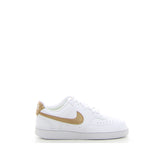 Court Vision sneaker bianco oro metallizzato - NIKE | Boscaini Scarpe