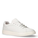 Sneaker in pelle bianco vanilla | Boscaini Scarpe
