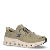 Glide Step Pro sneaker slip ins in tessuto oliva - Sneakers Uomo | Boscaini Scarpe