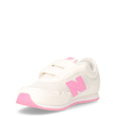 323 sneaker bambina in tessuto ed ecopelle sale rosa | Boscaini Scarpe