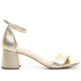 Sandalo con tacco platino - DU SIMON | Boscaini Scarpe