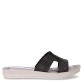 Ciabatta in ecopelle e gomma nero | Boscaini Scarpe