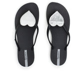 Maxi Fashion II ciabatta infradito black silver - IPANEMA | Boscaini Scarpe