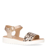 Sandalo bambina in ecopelle platino - Sandali Bambina | Boscaini Scarpe