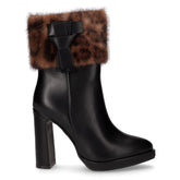 Tronchetto a punta in ecopelle nero - LAURA BIAGIOTTI | Boscaini Scarpe