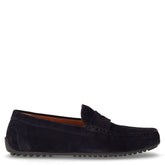 Istria mocassino in pelle navy | Boscaini Scarpe