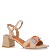 Sandalo con tacco biscuit - Sandali Con Tacco Donna | Boscaini Scarpe