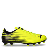 Attacanto II FG/AG scarpa da calcio in ecopelle giallo nero | Boscaini Scarpe