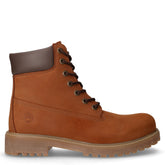 River 2 polacchino in pelle ed ecopelle cotto marrone scuro - LUMBERJACK | Boscaini Scarpe