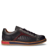 Scarpa sportiva in pelle blu | Boscaini Scarpe
