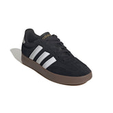Barreda sneaker in pelle scamosciata nero bianco | Boscaini Scarpe