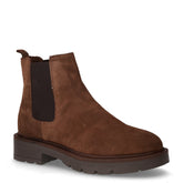 Stivaletto in pelle scamosciata marrone | Boscaini Scarpe