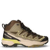 X Ultra 360 Edge Mid GTX scarpa da trekking in tessuto ed ecopelle oliva aloe | Boscaini Scarpe