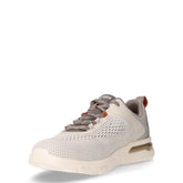 Sneaker in tessuto bianco grigio | Boscaini Scarpe