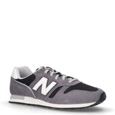373 sneaker in pelle scamosciata e tessuto navy grigio | Boscaini Scarpe