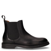 Stivaletto beatles in pelle nero | Boscaini Scarpe