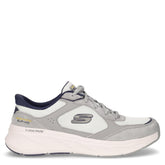 Edgeride erlon sneaker in pelle grigio - SKECHERS UOMO | Boscaini Scarpe