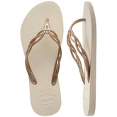 Flash sweet ciabatta infradito beige straw | Boscaini Scarpe