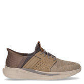 Slade ocon slip on sneaker taupe - SKECHERS UOMO | Boscaini Scarpe