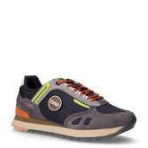 Travis Sport Match sneaker in tessuto e pelle navy multicolor | Boscaini Scarpe